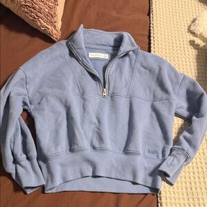 Girls ABERCOMBIE & Fitch Half zip hoodie 7/8